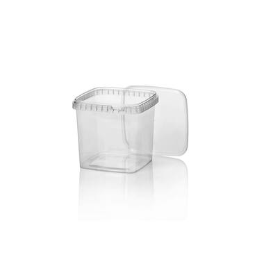 TAPASBAK VIERK 1280ml + DEKSEL  150st